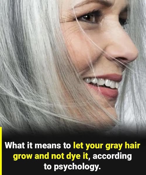 The Empowering Meaning Behind Letting Your Gray Hair Show