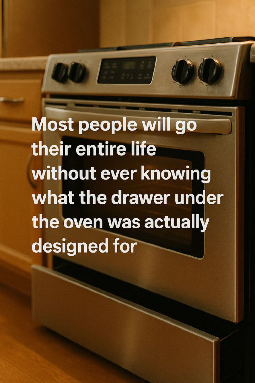 The Hidden Purpose of the Drawer Beneath Your Oven