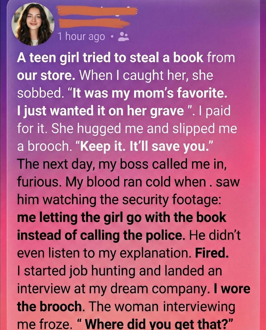 How a Simple Brooch Led to an Unexpected Journey