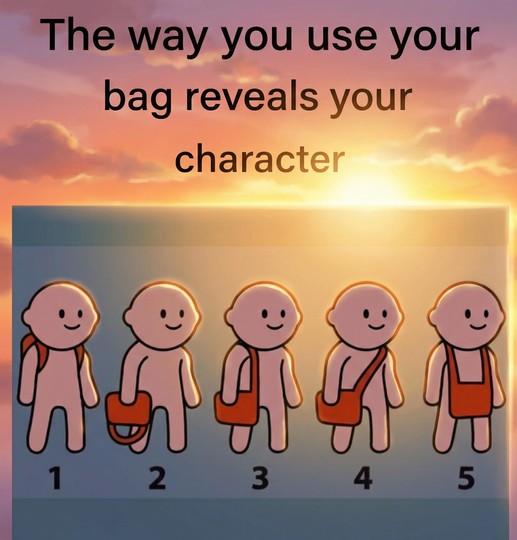 Discover Your Personality Through How You Carry Your Bag