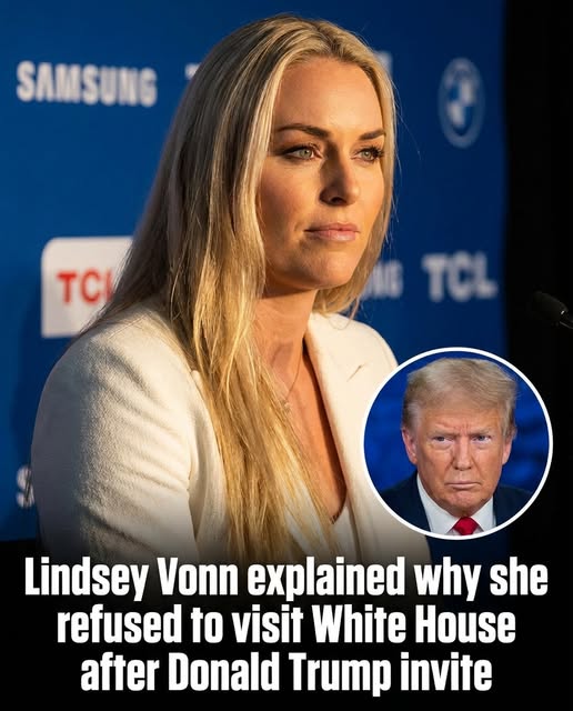 Lindsey Vonn Reacts Cautiously to White House Invitation Inquiry