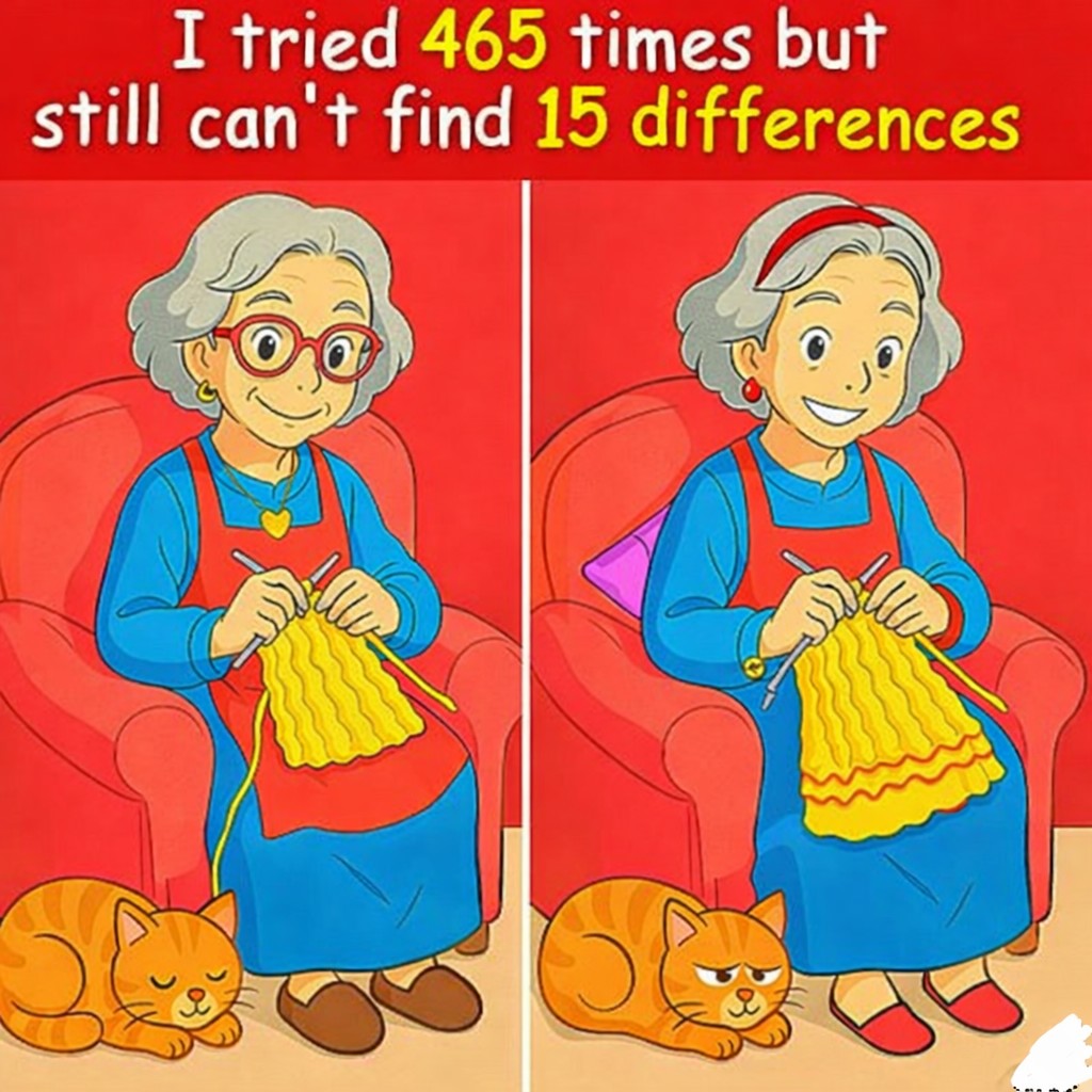 Test Your Observation Skills With This 15-Difference Puzzle