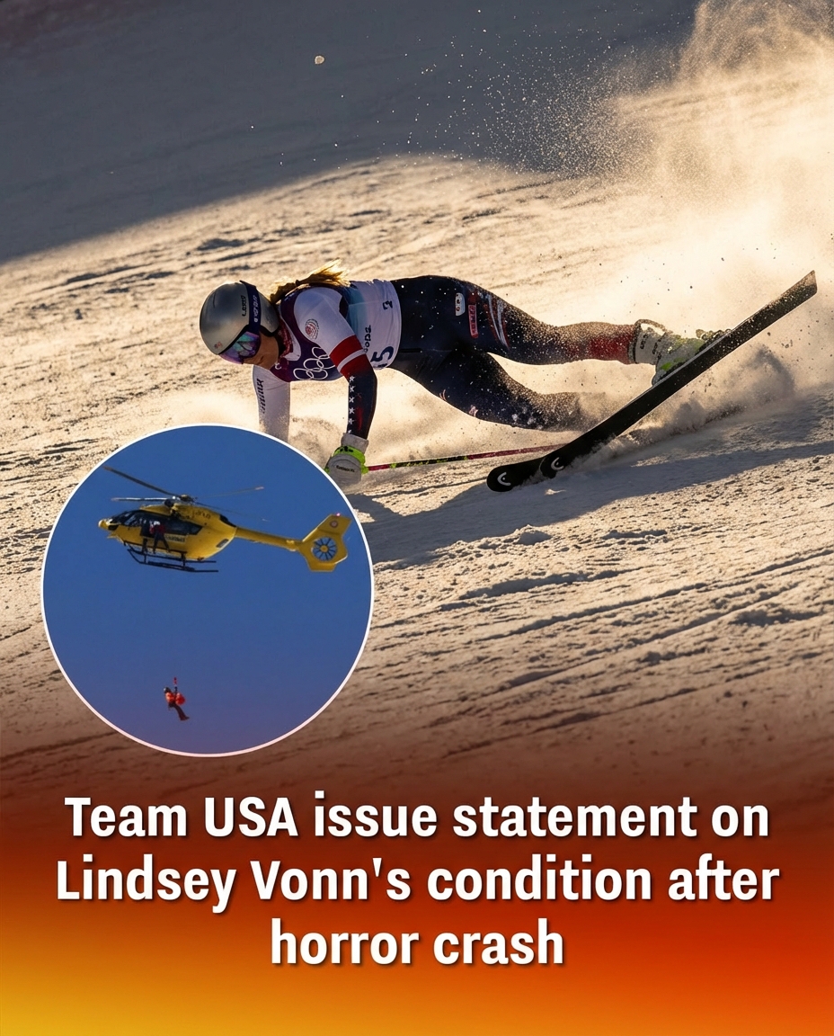 Team USA Updates Fans on Lindsey Vonn Following Downhill Accident