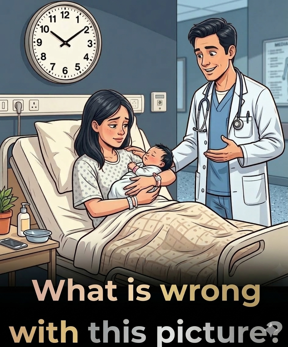 Can You Notice the Small Detail in This Hospital Image?
