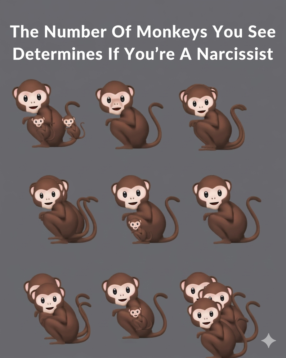 What the Number of Monkeys You See Might Reveal About Your Personality