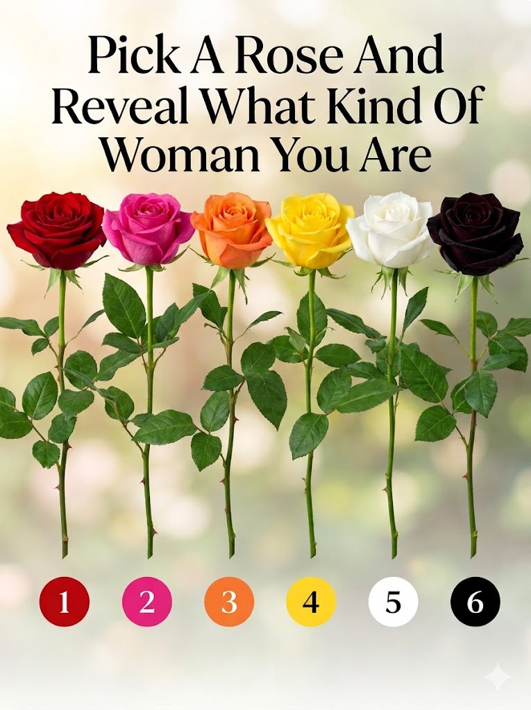 Pick a Rose and Reveal What Your Choice Says About You