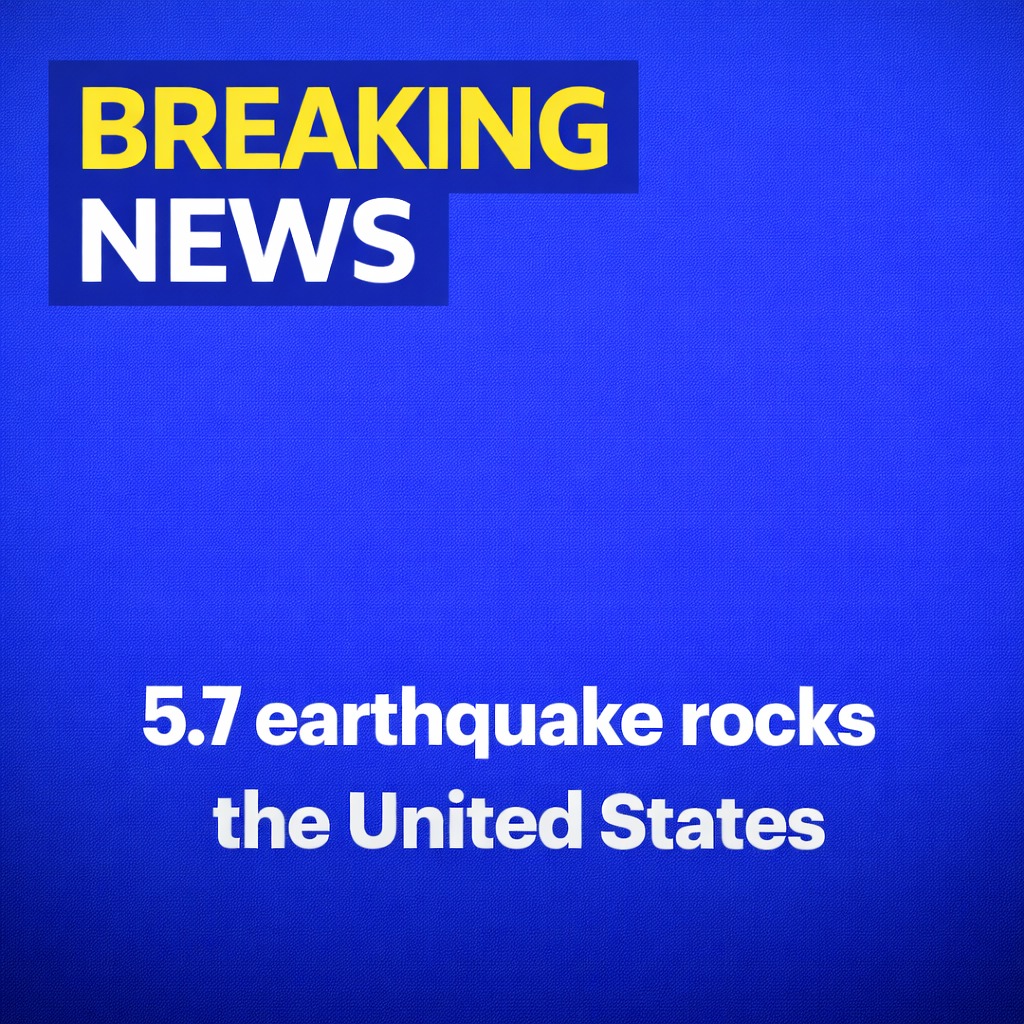 Magnitude 5.7 Earthquake Rocks Reno and Surrounding Region
