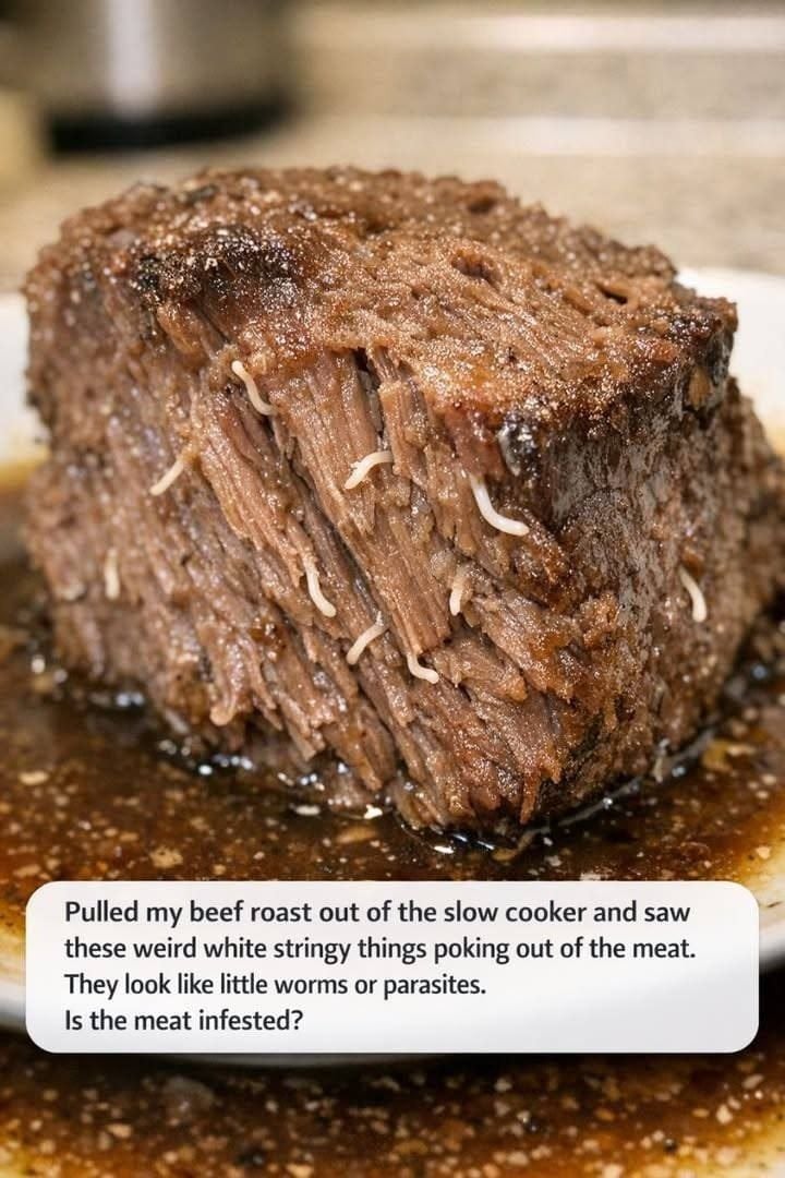 Are Those Worms in Your Beef? What Those White Threads Actually Mean