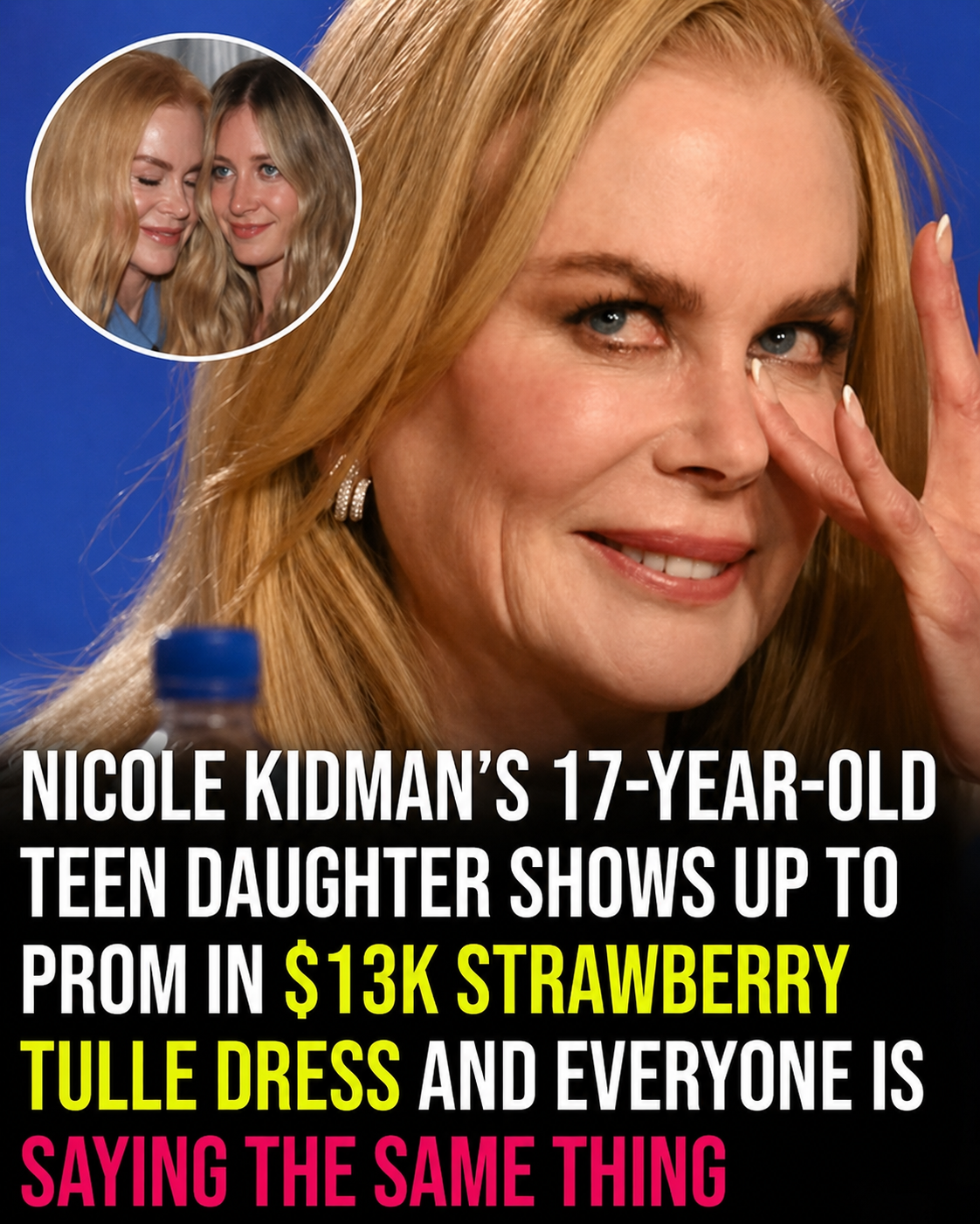 Sunday Rose Kidman Urban’s Elegant Prom Style Shared Online