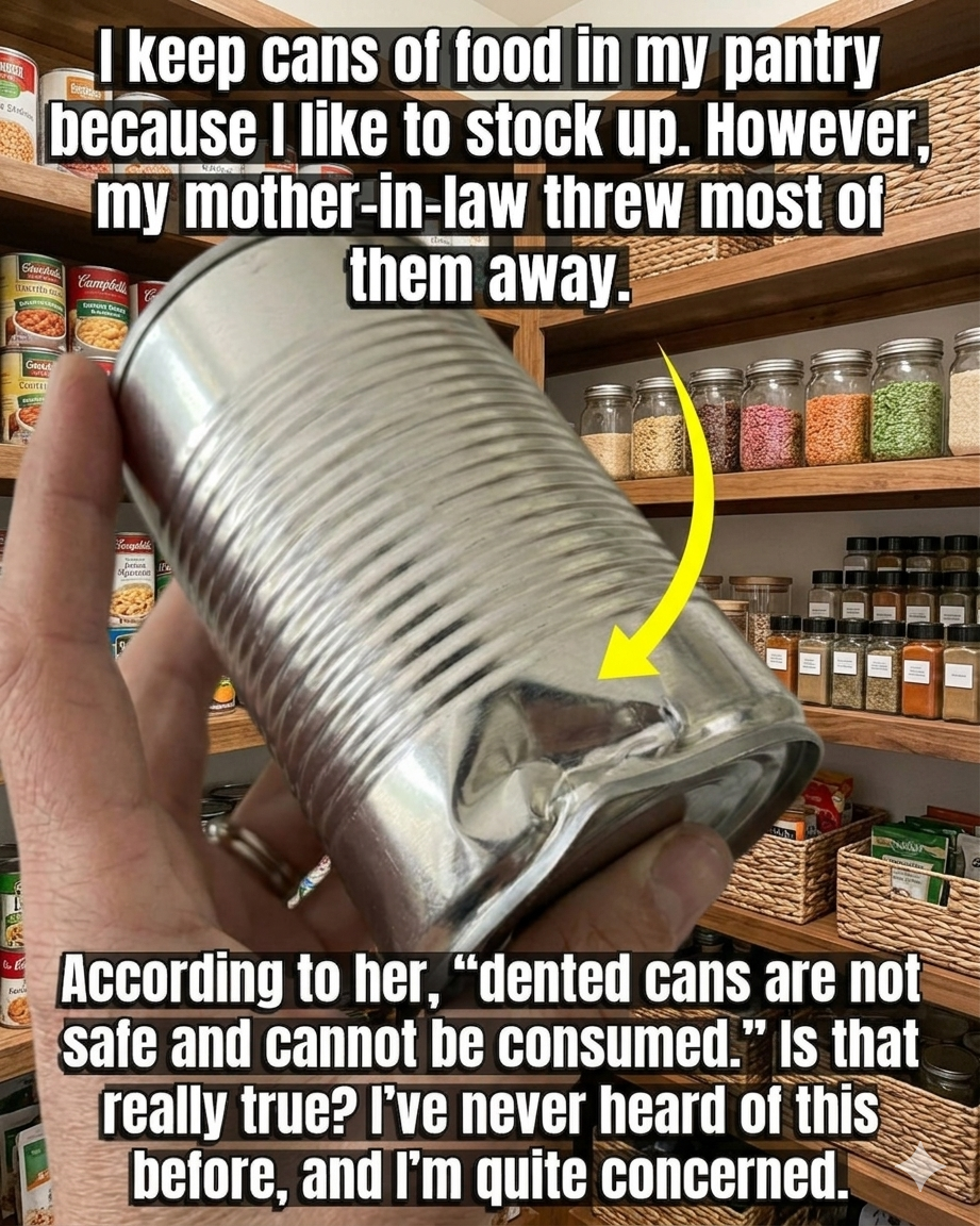 When a Dented Can Should Be Discarded for Safety Reasons