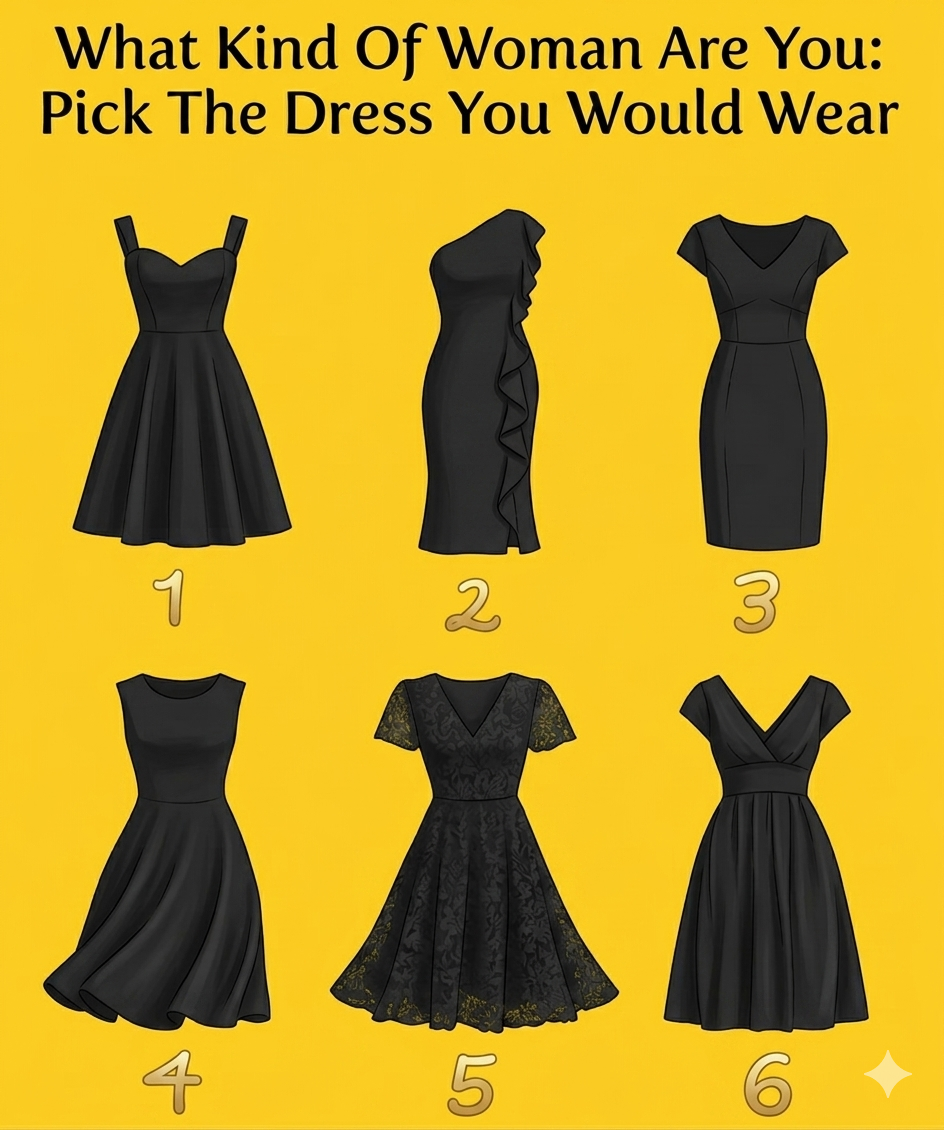 Pick a Dress and Discover What It Might Reveal About You
