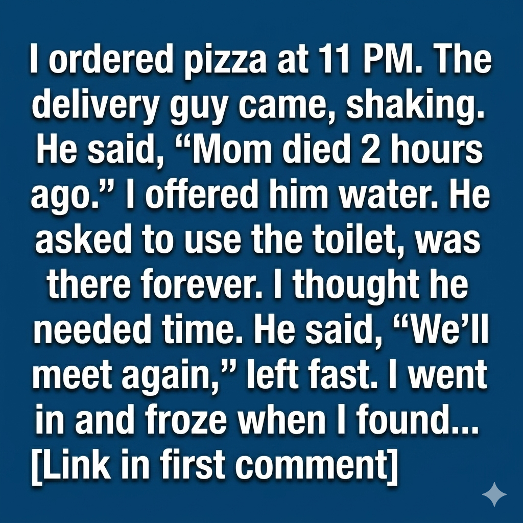 A Simple Pizza Order Leads to a Brief but Unforgettable Night Interaction