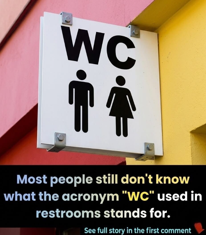 Why You Still See “WC” on Washroom Signs Around the World