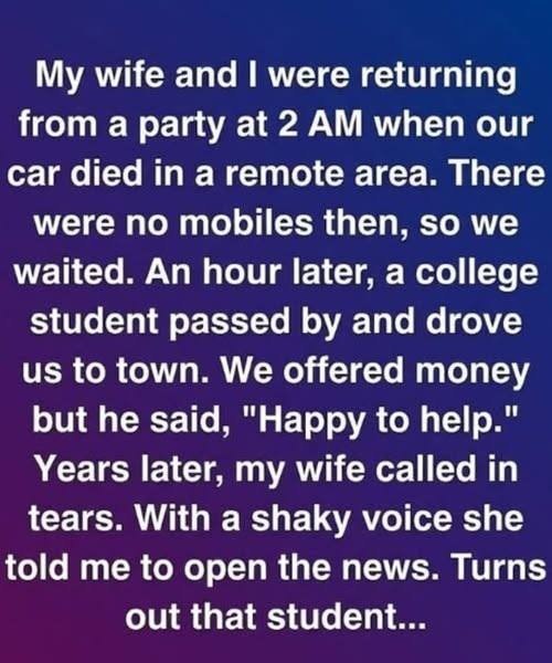 One Student’s Selfless Act Made a Powerful Difference