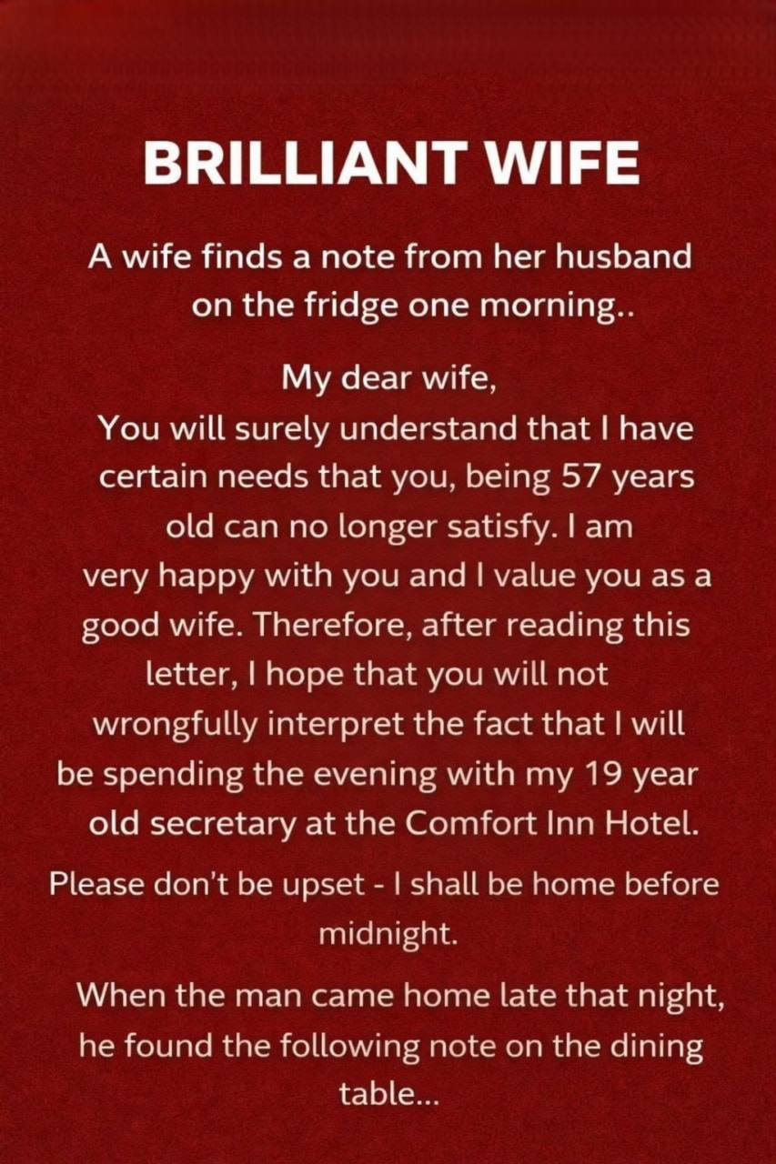 She Found a Note From Her Husband—What She Did Next Surprised Everyone