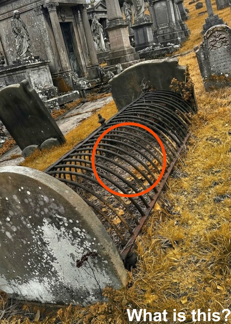 Why Some Old Graves Were Covered in Iron Structures