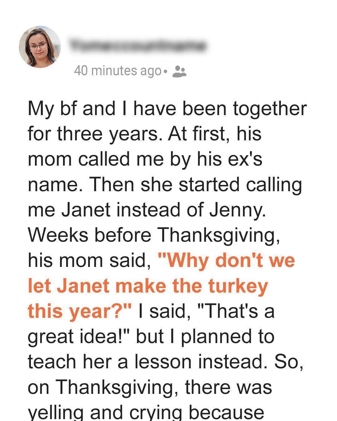 When She Called Me by an Ex’s Name, I Let “Janet” Take Over