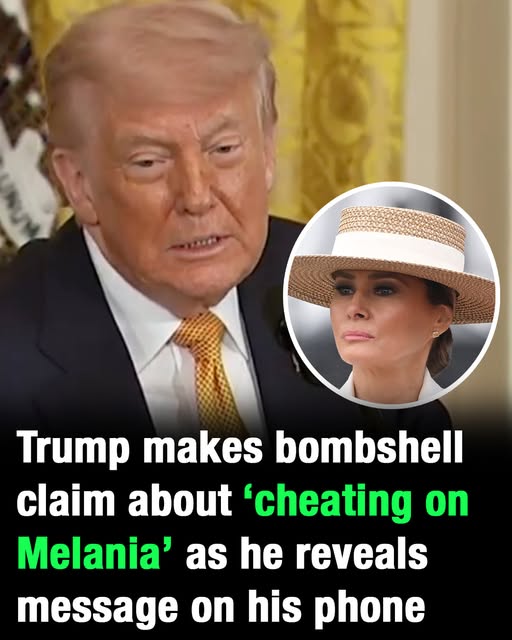 Trump Unveils Personal Text Exchange With Melania During Headline-Making Moment