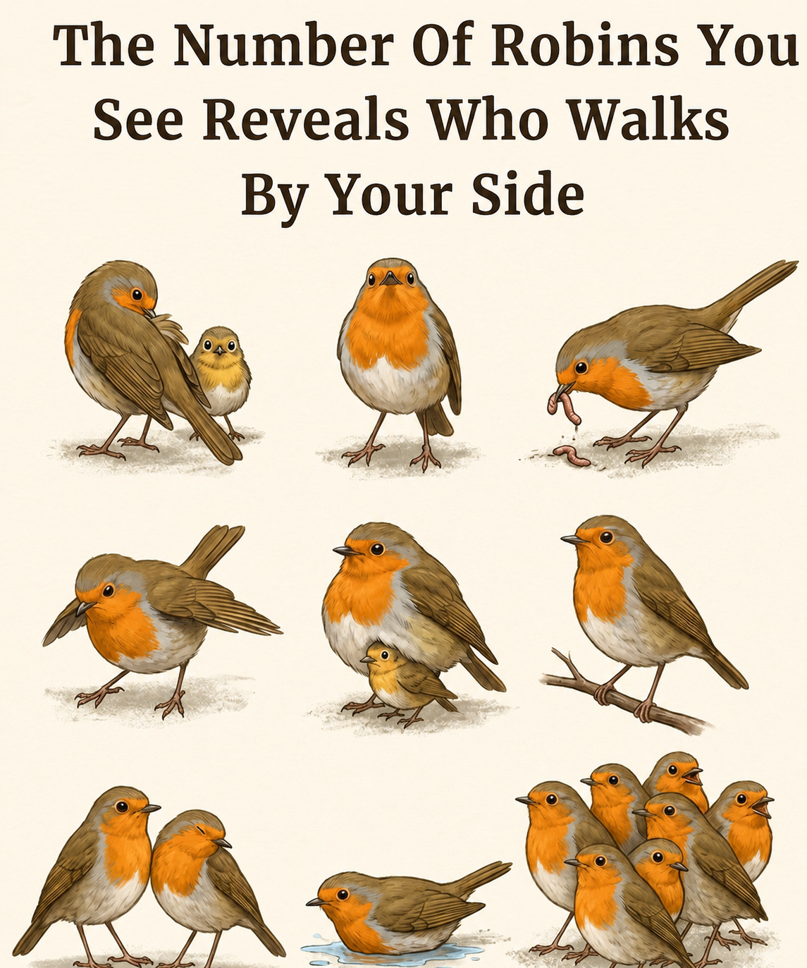 Exploring the Symbolic Meaning Behind Seeing Robins in Daily Life