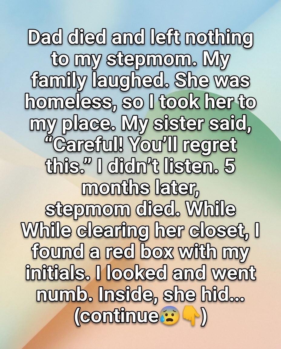 After My Father’s Passing, My Stepmother Left Behind a Truth I Never Expected