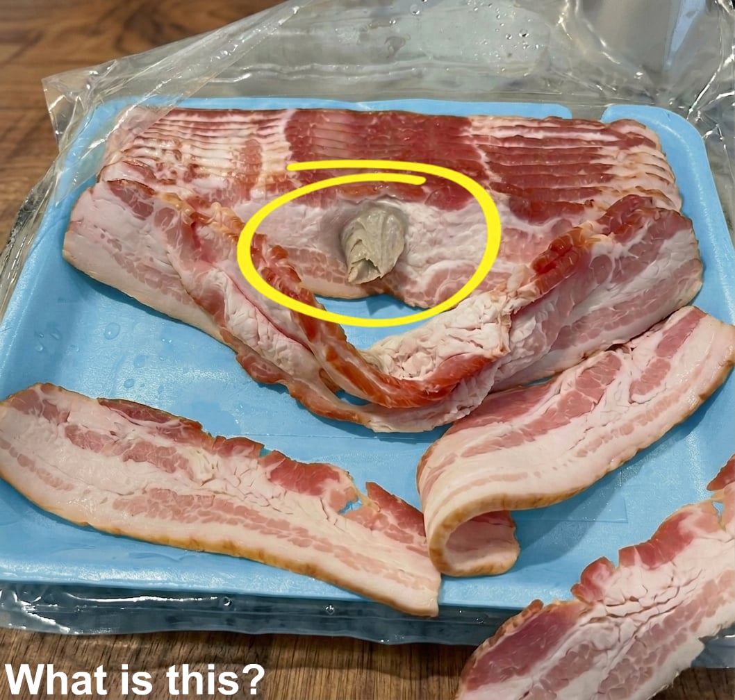 A Strange Piece in His Bacon Sparked Fear, Until He Learned What It Really Was