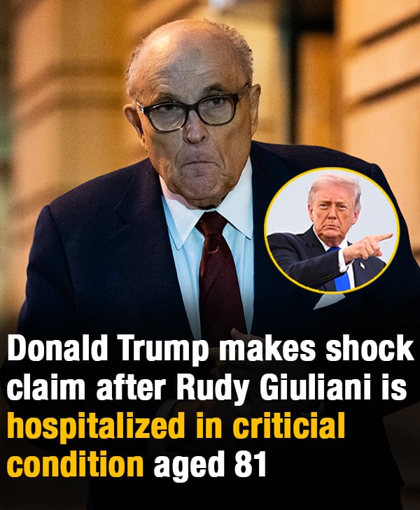 Rudy Giuliani in Critical Condition, Donald Trump Shares Statement