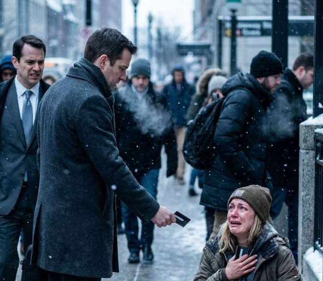A Billionaire Gave a Homeless Single Mother His Bank Card for 24 Hours—What She Bought First Left Him Speechless