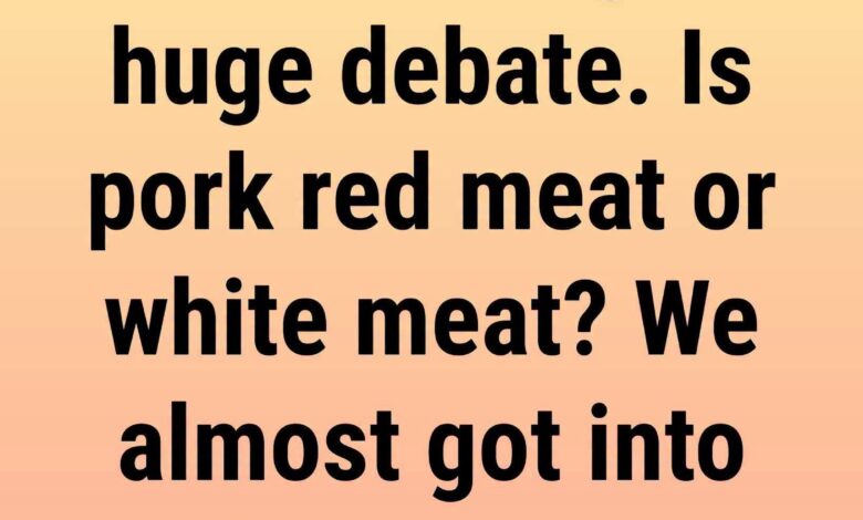 Is Pork Considered Red Meat? Here’s What Nutrition Experts Say