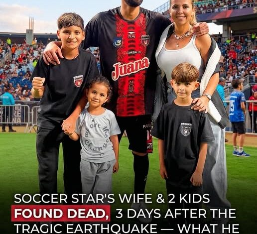 A Soccer Star’s Final Family Photo Became a Lasting Memory After a Devastating Earthquake
