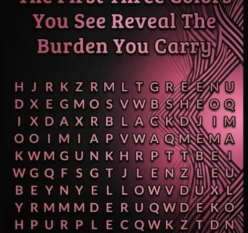 The First Three Colors You Notice May Reveal Hidden Aspects of Your Personality The First Three Colors You Notice May Reveal Hidden Aspects of Your Personality