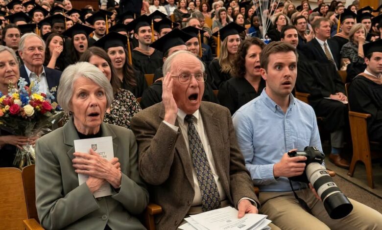 My Family Doubted Me at Graduation — Then the Dean Shared the News