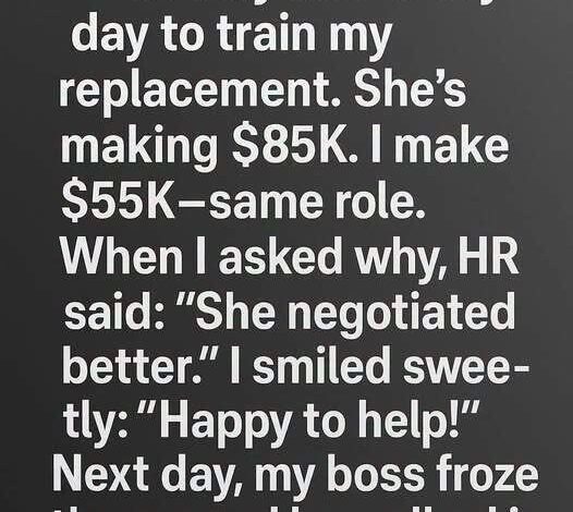 My Boss Hired My Replacement for More Money — Then They Realized Everything I Was Really Doing My Boss Hired My Replacement for More Money — Then They Realized Everything I Was Really Doing