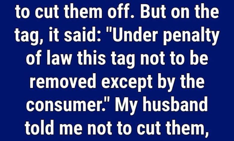 The Truth Behind Pillow Tags: Can You Legally Cut Them Off?
