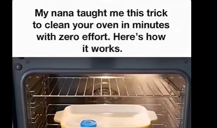 A Simple Oven-Cleaning Trick That Makes Stubborn Grease Easier to Remove