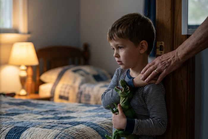 I Told My 6-Year-Old Grandson “This Bed Is Yours” — His Simple Question Revealed a Heartbreaking Truth