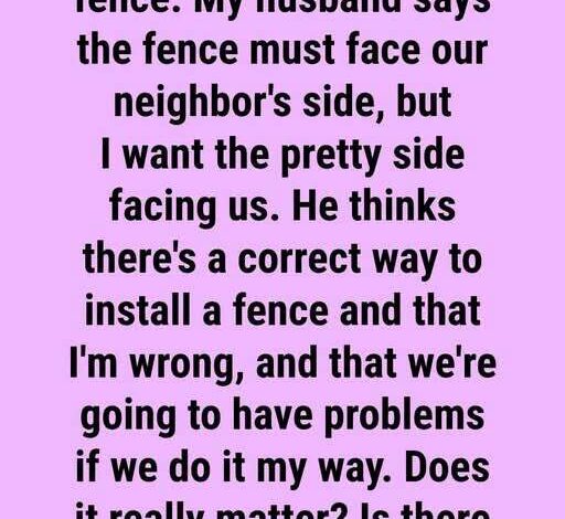 Which Side of Your Fence Should Face Your Neighbor? Here’s What Homeowners Should Know