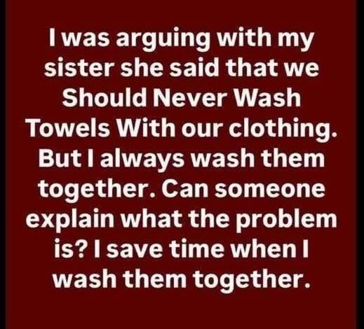 The Truth About Washing Towels and Clothes Together: What You Should Know