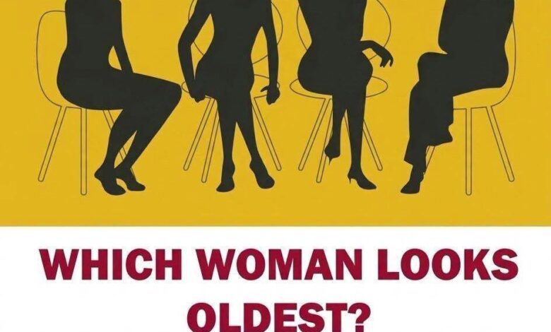 Which Woman Looks Oldest? A Fun Perception Test That Reveals How We Make First Impressions Which Woman Looks Oldest? A Fun Perception Test That Reveals How We Make First Impressions