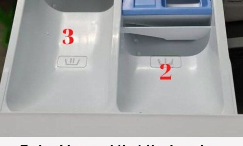 The Right Way to Use Your Washing Machine’s Detergent Drawer