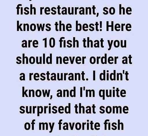 10 Restaurant Fish Choices to Avoid and Smarter Seafood Options to Try